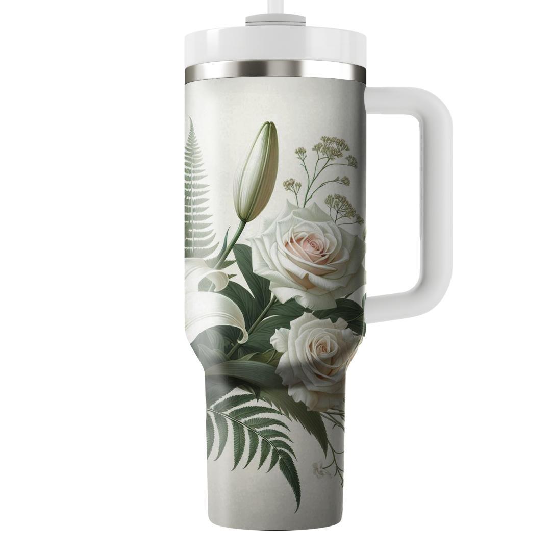 Elegant Botanical Garden  Tumbler Cups