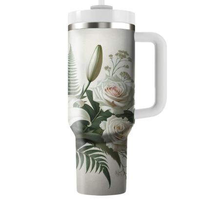 Elegant Botanical Garden  Tumbler Cups