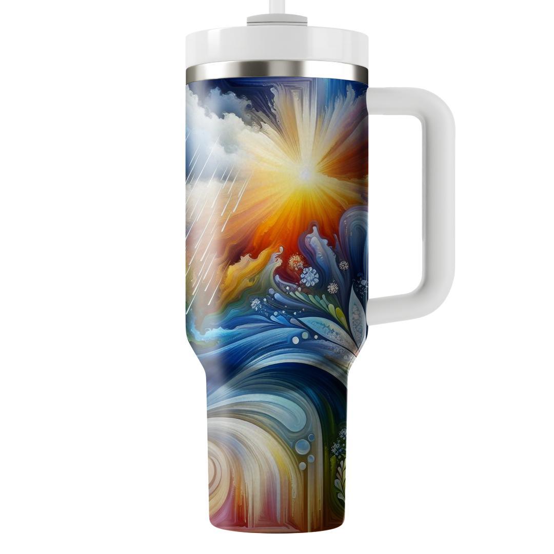 Surreal Spring - Equinox Wonder  Tumblers With Lids