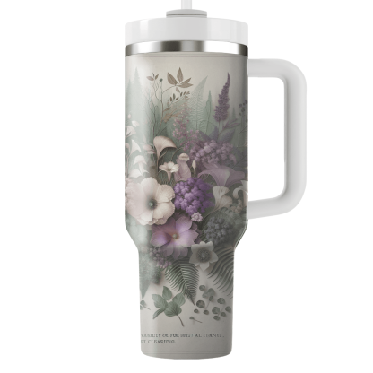 Enchanted Forest Blooms  Tumblers With Lids