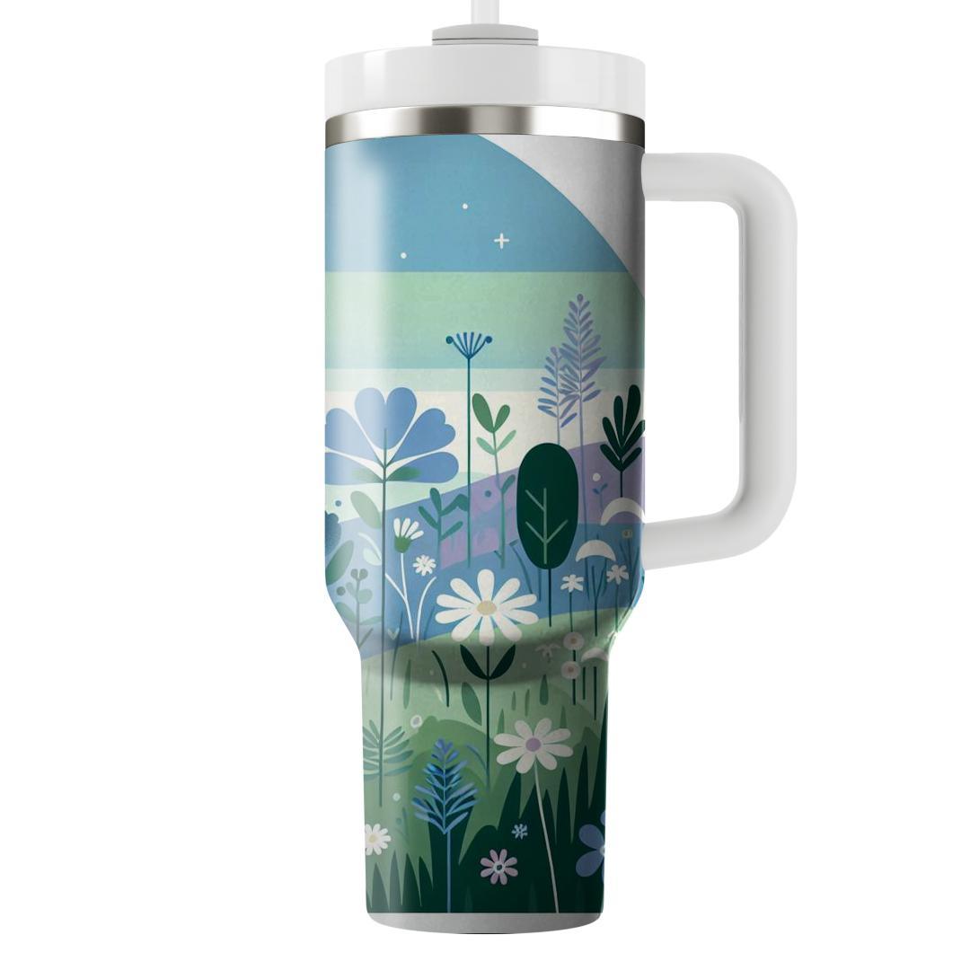 Daydreaming Fields  Custom Tumblers
