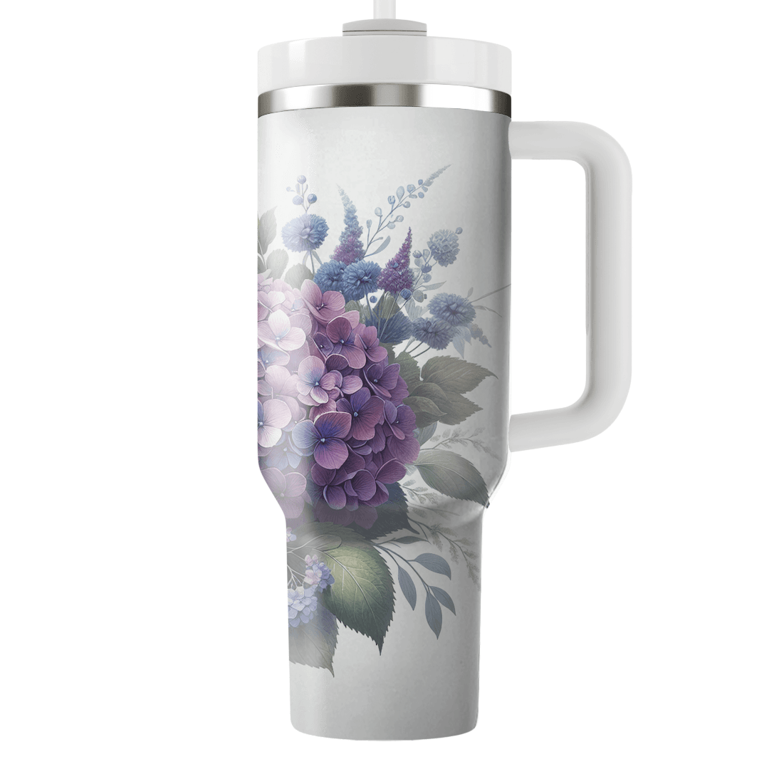 Charming Hydrangea Bouquet  Custom Tumblers