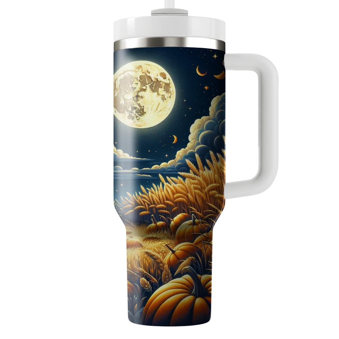 Harvest Moonlit Night  Decorative Tumblers