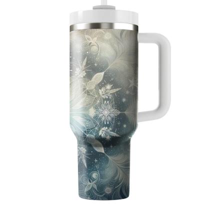 Shimmering Serenity - Winter Solstice  Tumblers With Lids