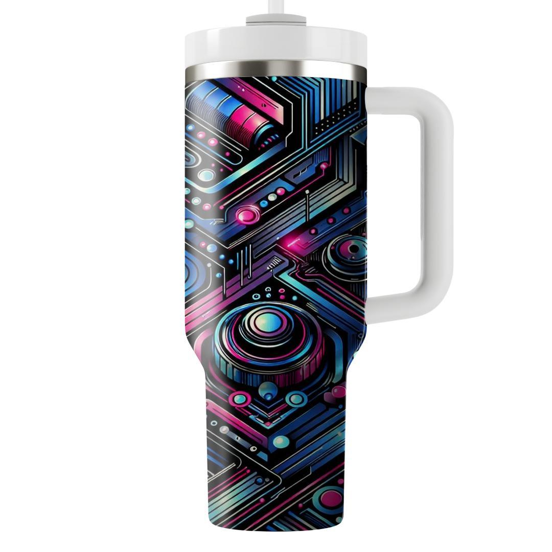 Retro Tech Dreams  Decorative Tumblers