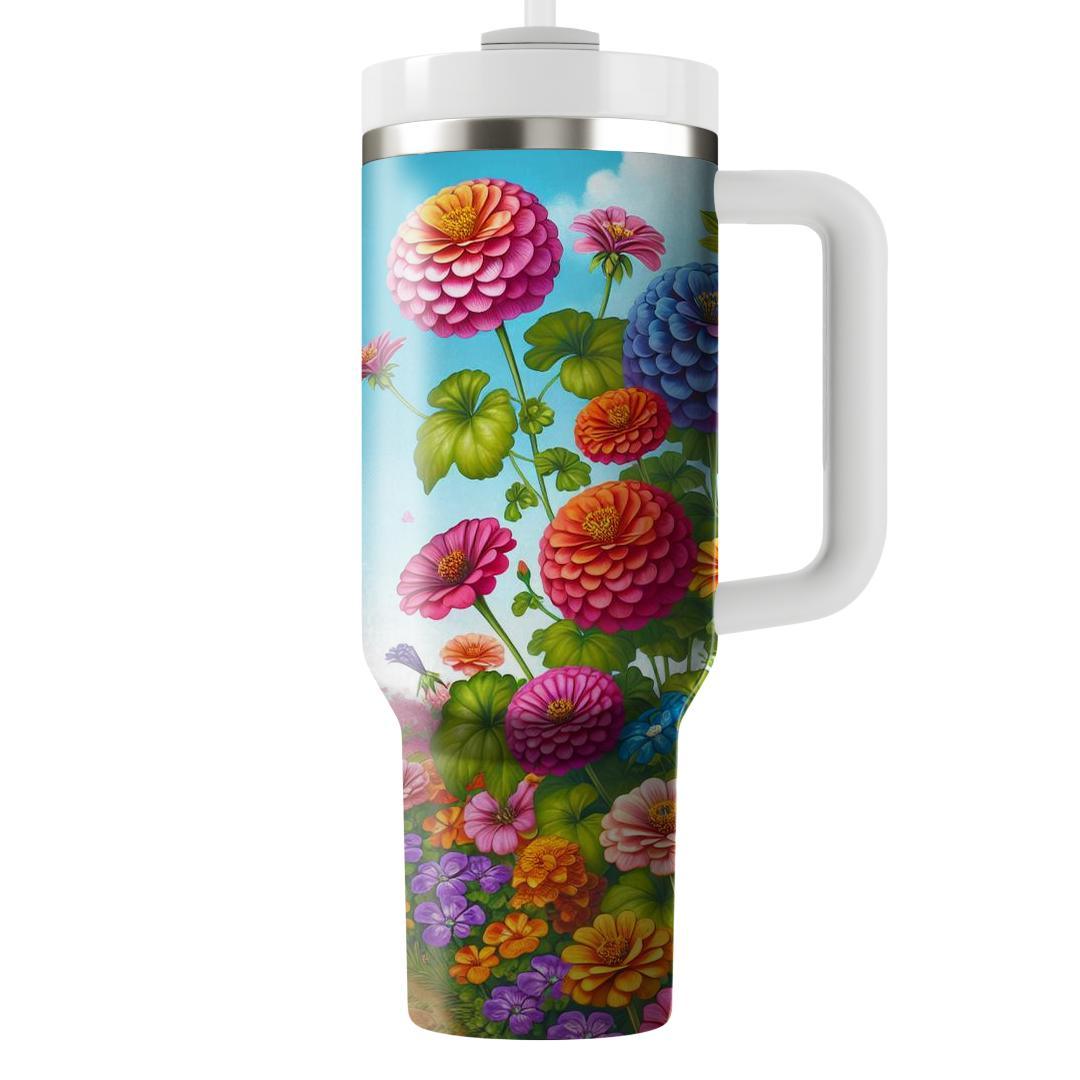 Radiant Blooming Path  Tumblers For Gifts