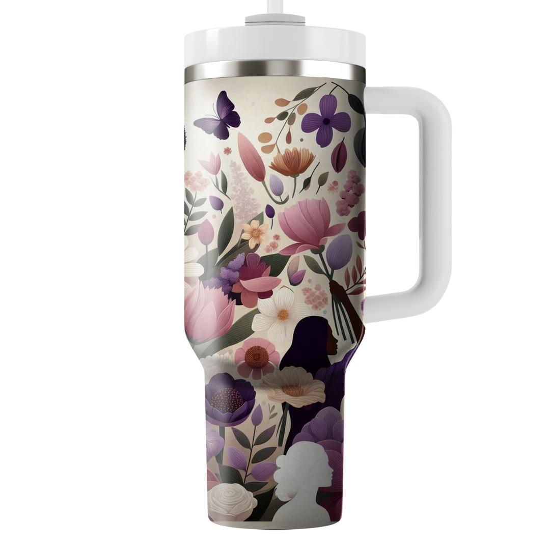 Blooming Connections - International Women's Day  Insulated Tumblers