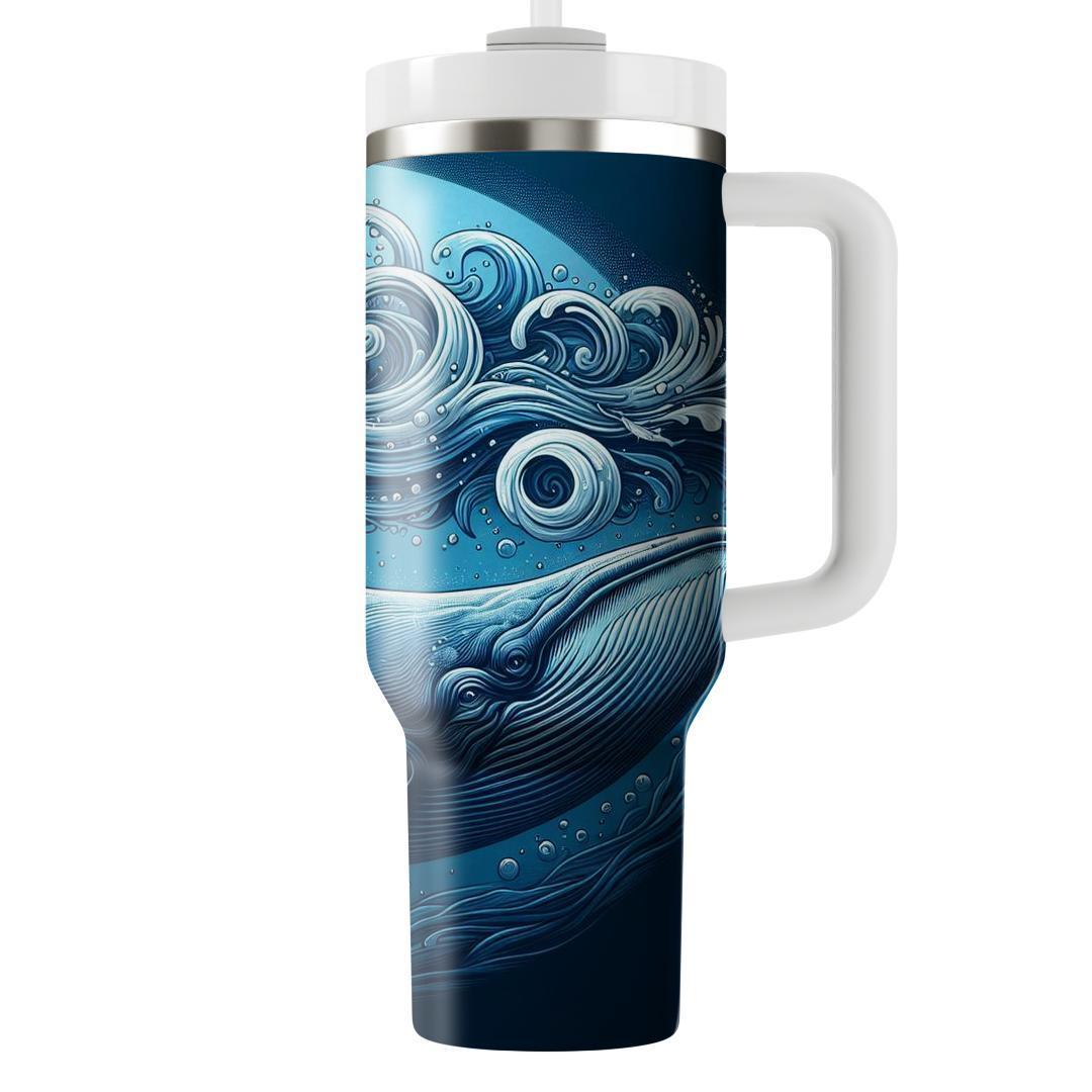Whale Of The Deep Sea  Tumblers With Lids
