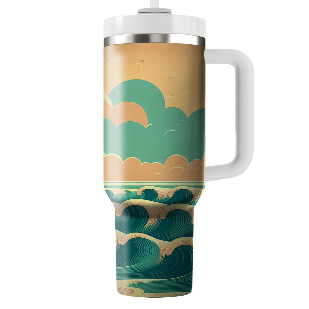 Dreamy Beach Paradise  Tumbler Cups