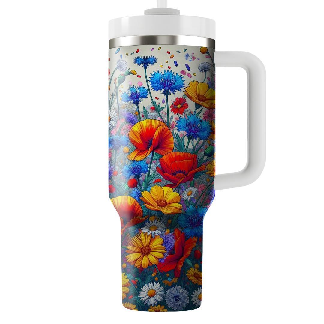Wildflower Reverie  Insulated Tumblers