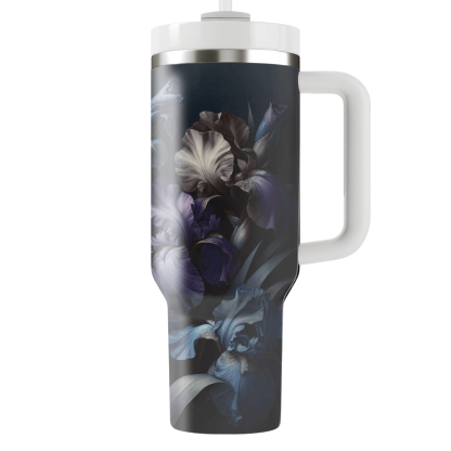 Dramatic Iris Dance  Tumblers With Lids