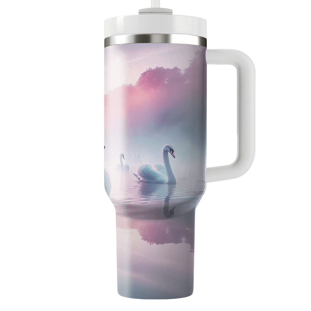Romantic Swan Lake  Personalized Tumblers