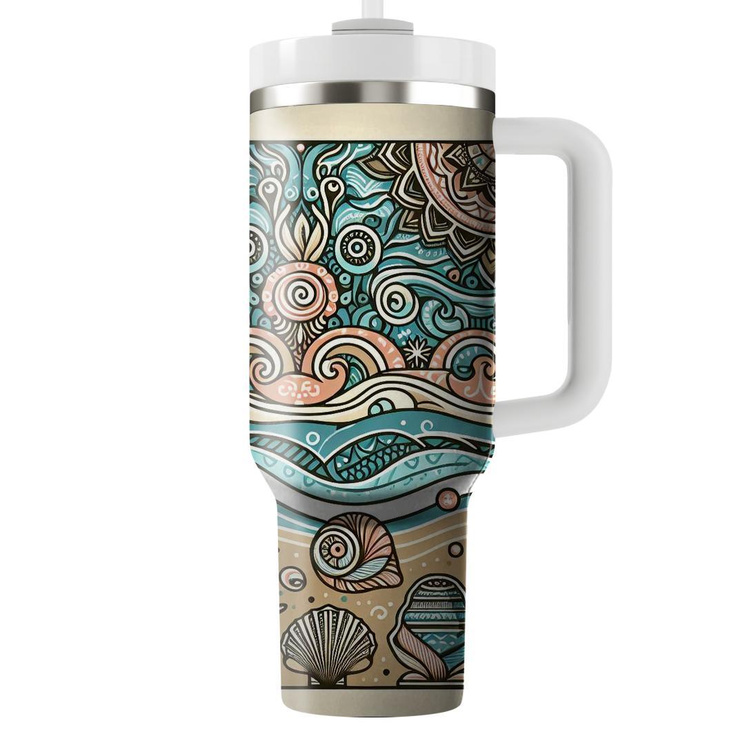 Beachy Boho  Custom Tumblers