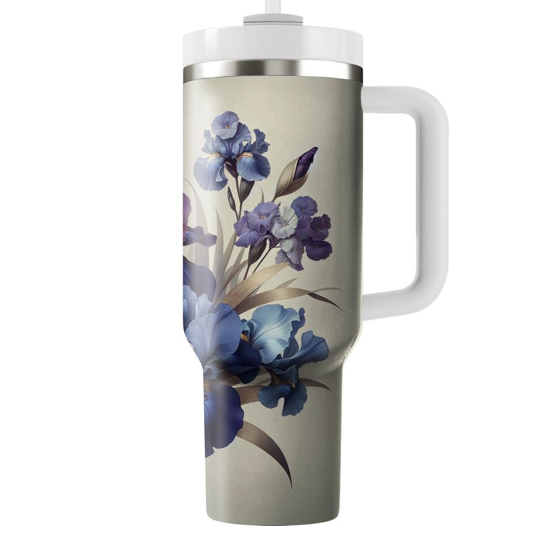 Elegant Iris Dream  Unique Tumblers