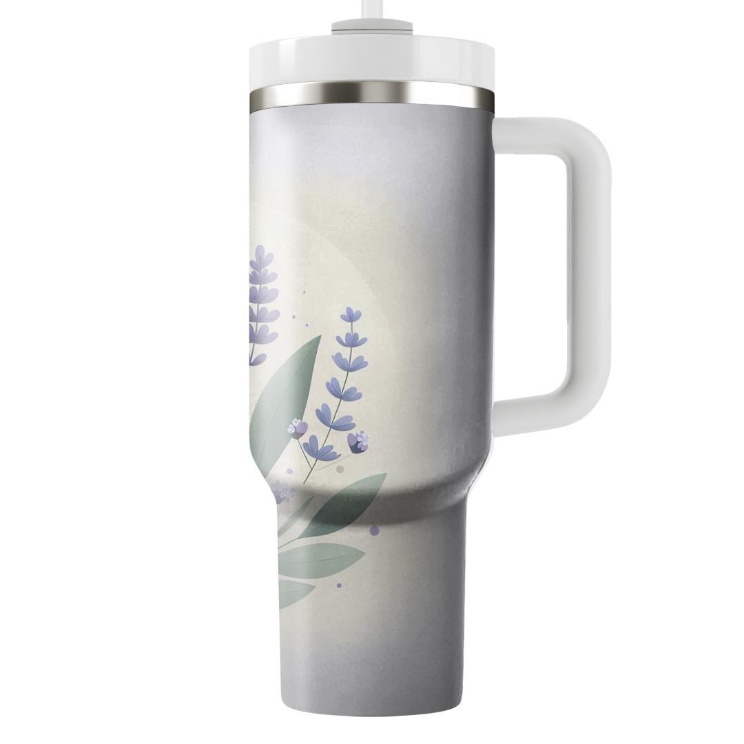 Tranquil Lavender Breeze  Unique Tumblers