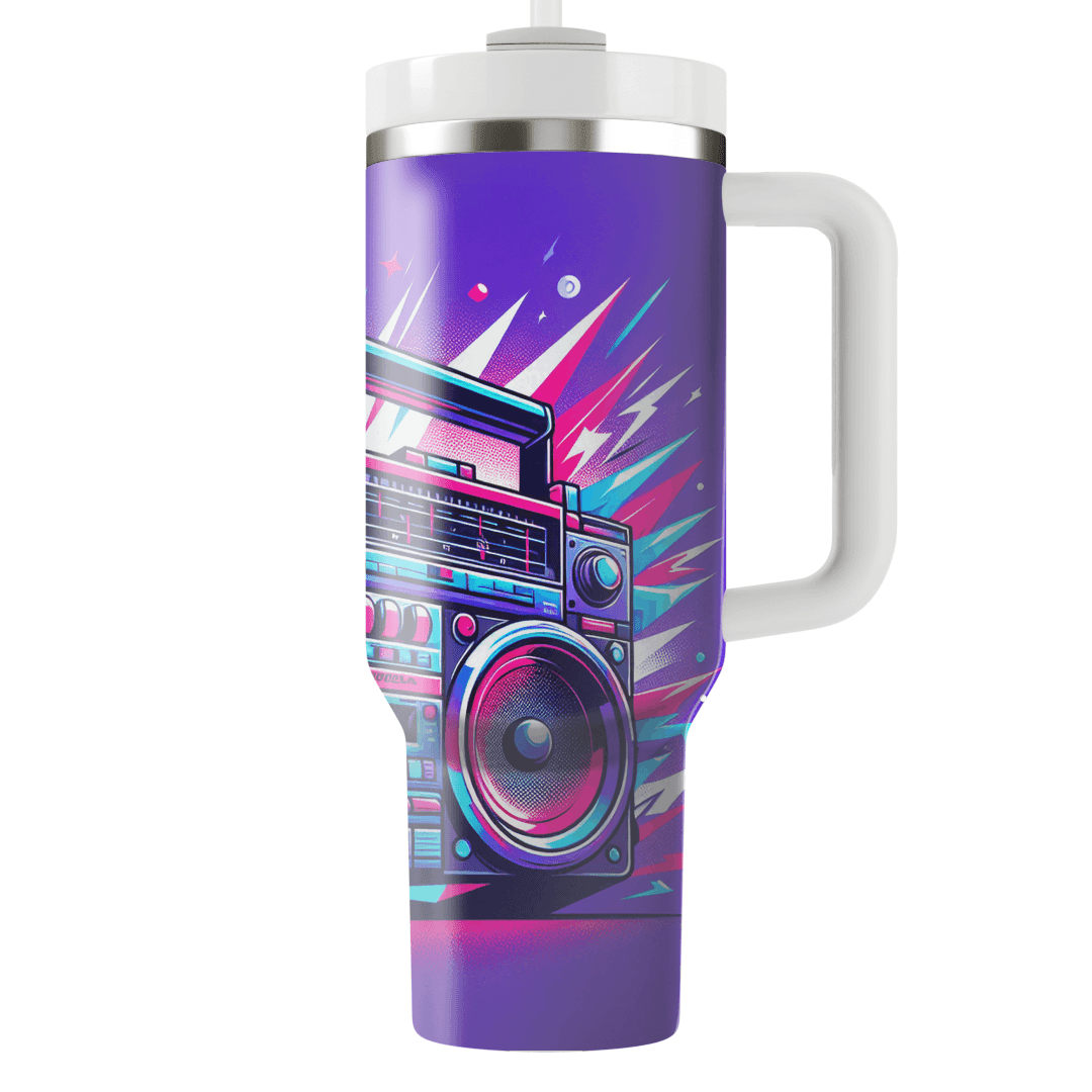 Classic Boombox Beats Insulated Tumblers