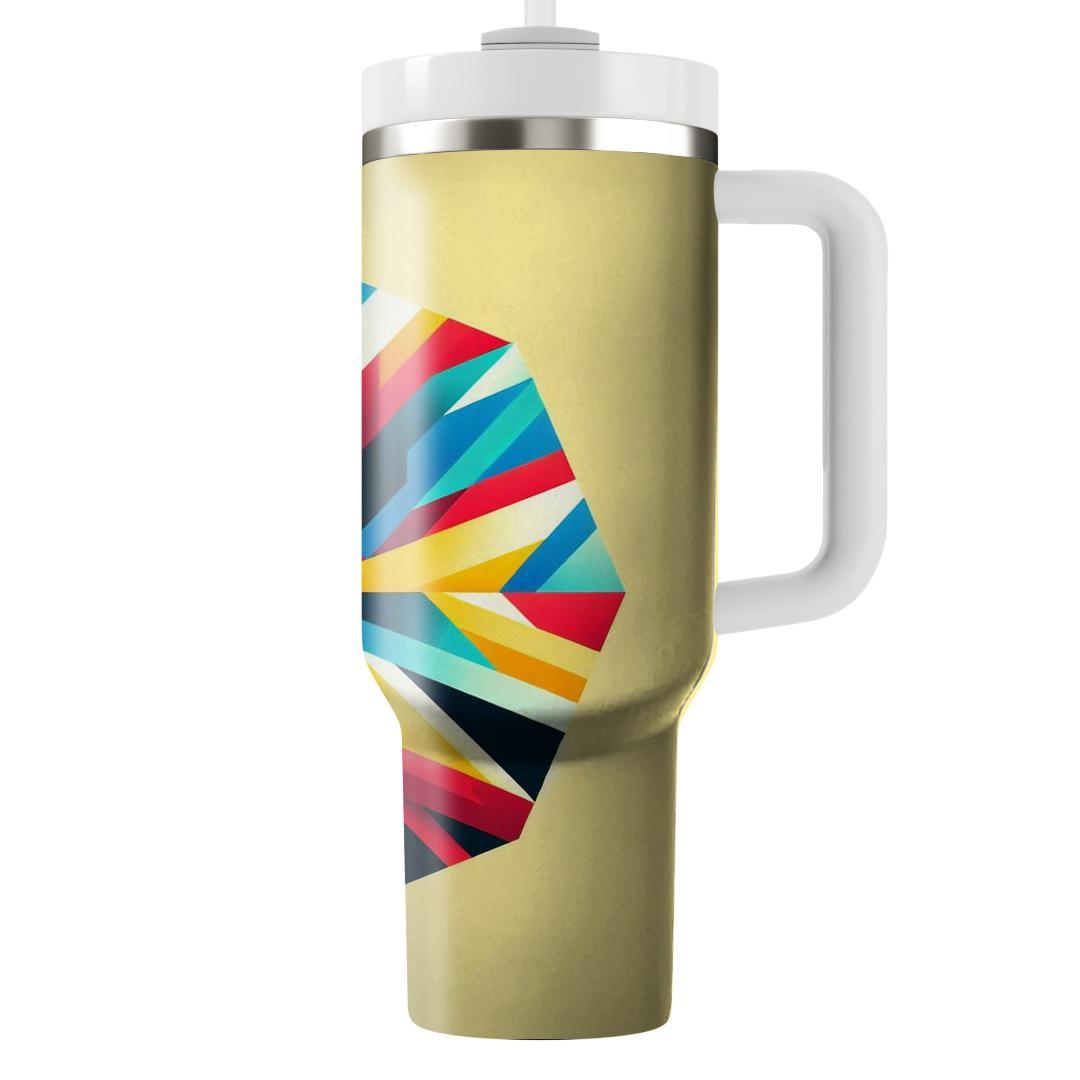 Artistic Prism Patterns  Travel Tumblers