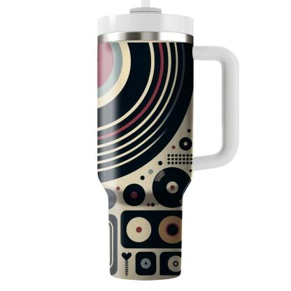 Retro Record  Unique Tumblers