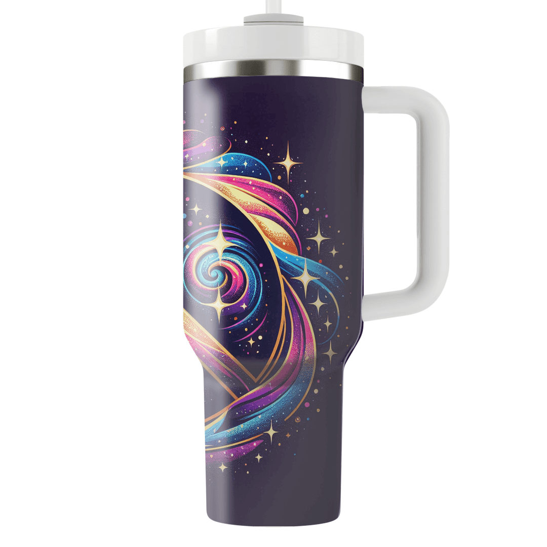 Cosmic Peace Sign  Travel Tumblers