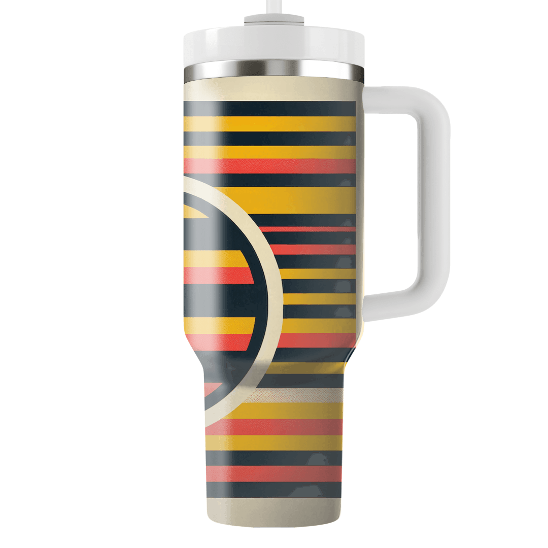 Stripes Of Rhythm  Custom Tumblers