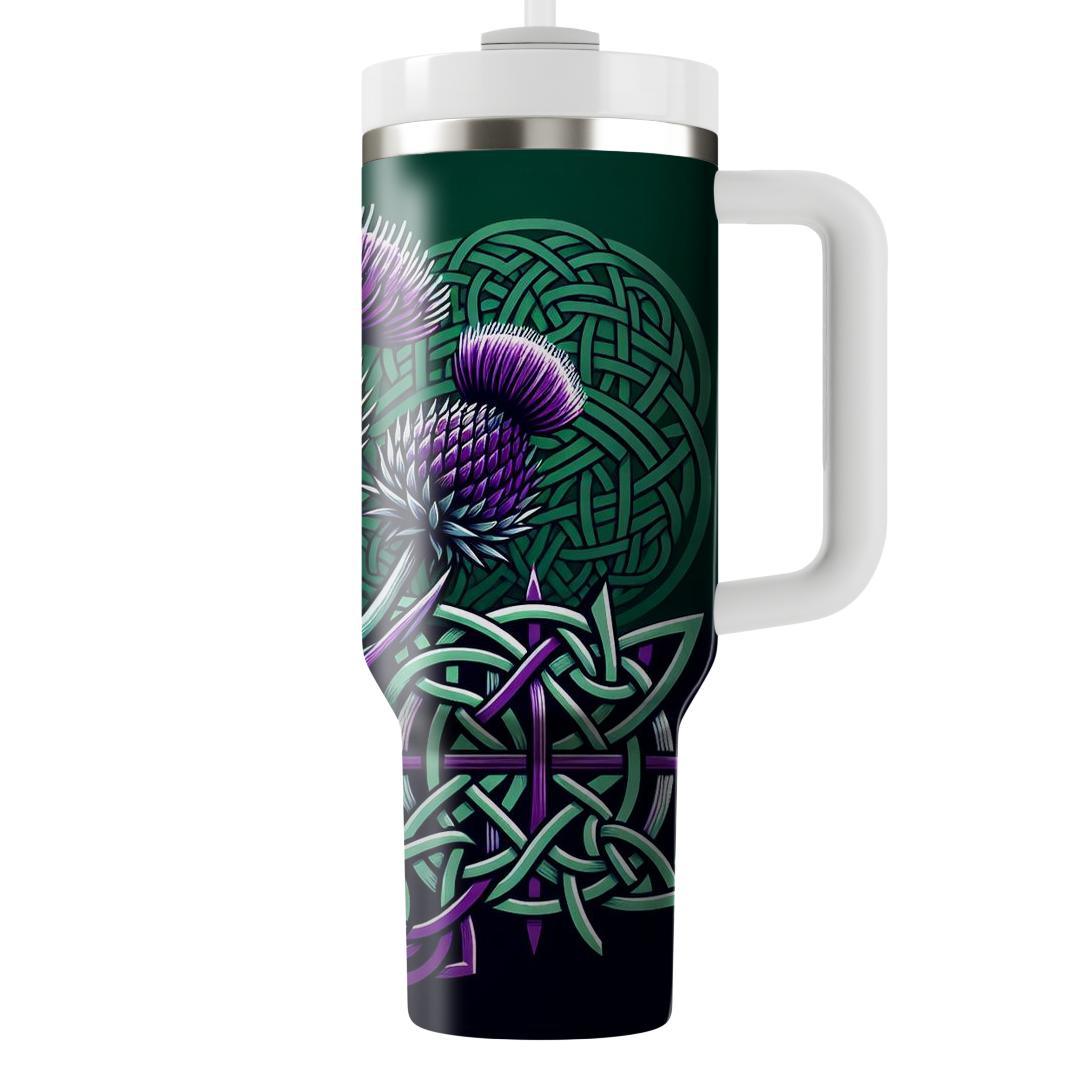 Celtic Thistle  Tumblers For Gifts