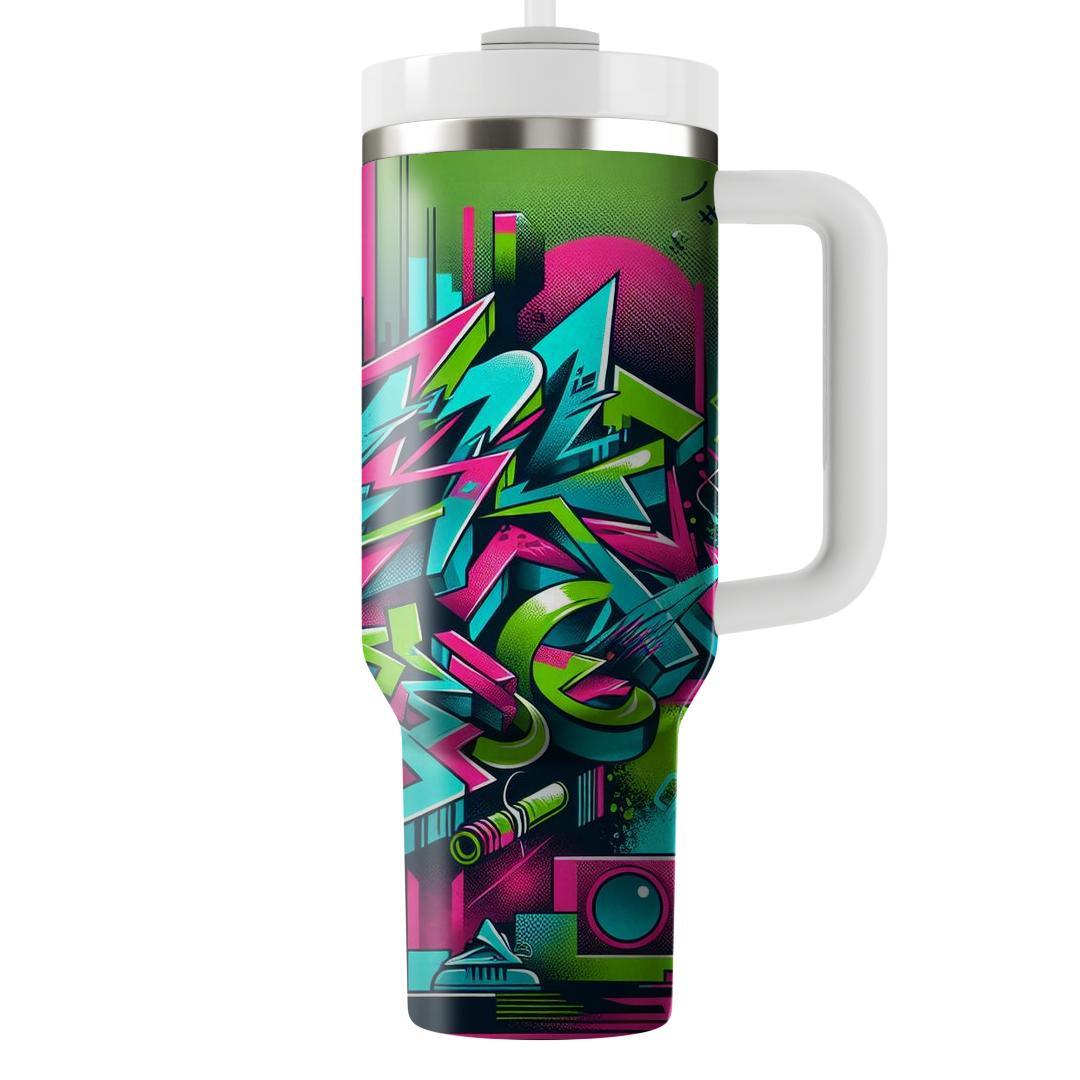 Graffiti Style  Custom Tumblers
