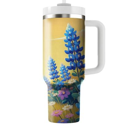 Blossoming Bluebonnet  Insulated Tumblers