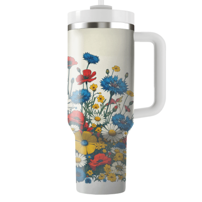 Wildflower Wanderlust  Unique Tumblers