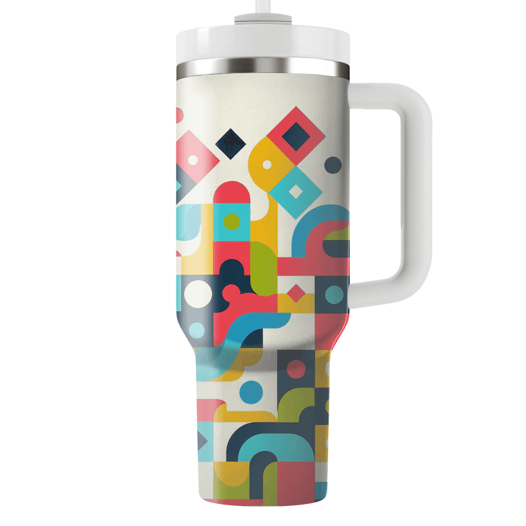 Rubik's Patterns  Tumblers With Lids