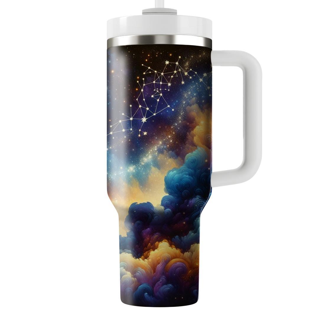 Magical Giraffe Starry Night  Personalized Tumblers