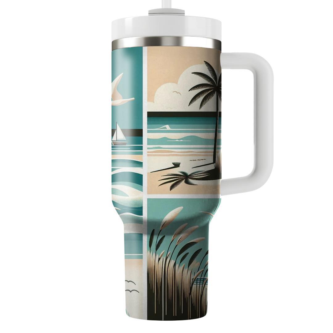 Summer Coastal Breeze Unique Tumblers