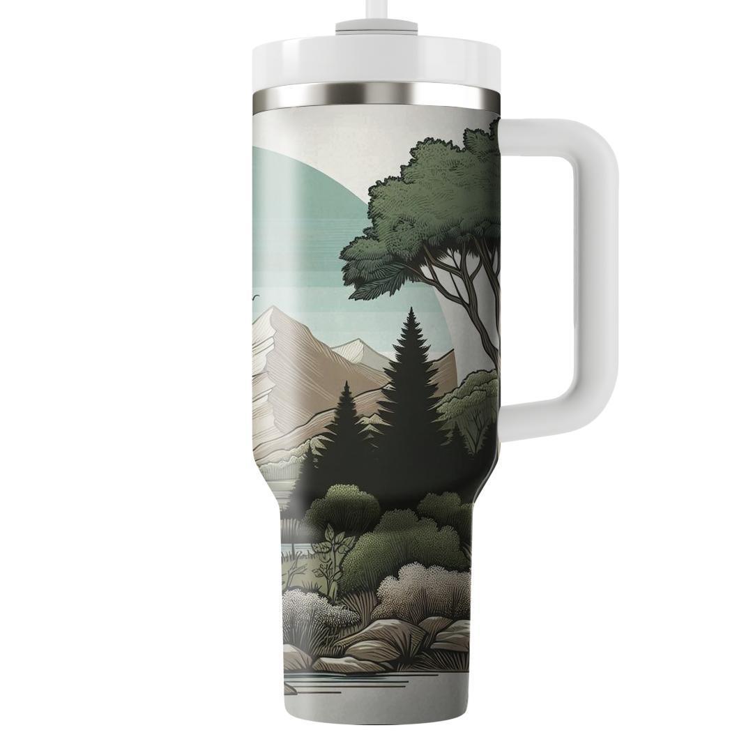 Serene Nature  Travel Tumblers