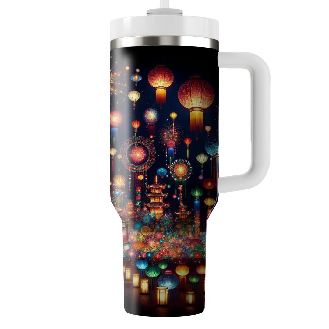 Wanderlust Of Lights - Global Festival Of Lights  Tumblers With Lids