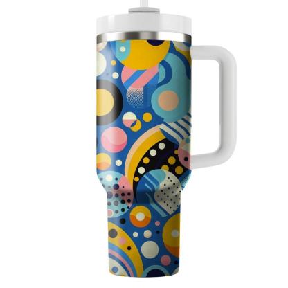 Abstract Circle Dots  Tumblers For Gifts