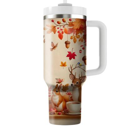 Autumn Whimsical Woodland  Travel Tumblers