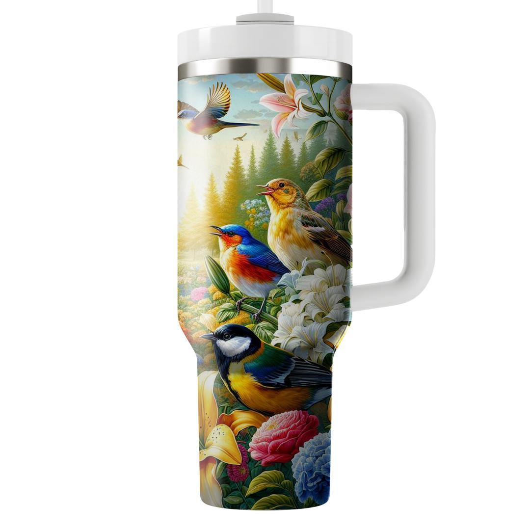 Garden Melody  Unique Tumblers
