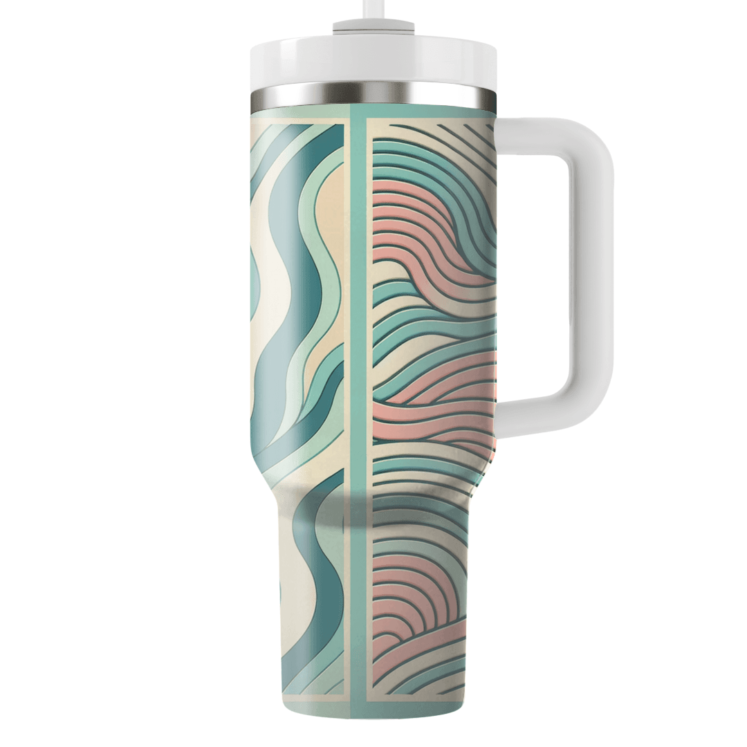 Retro Wave Pattern  Custom Tumblers