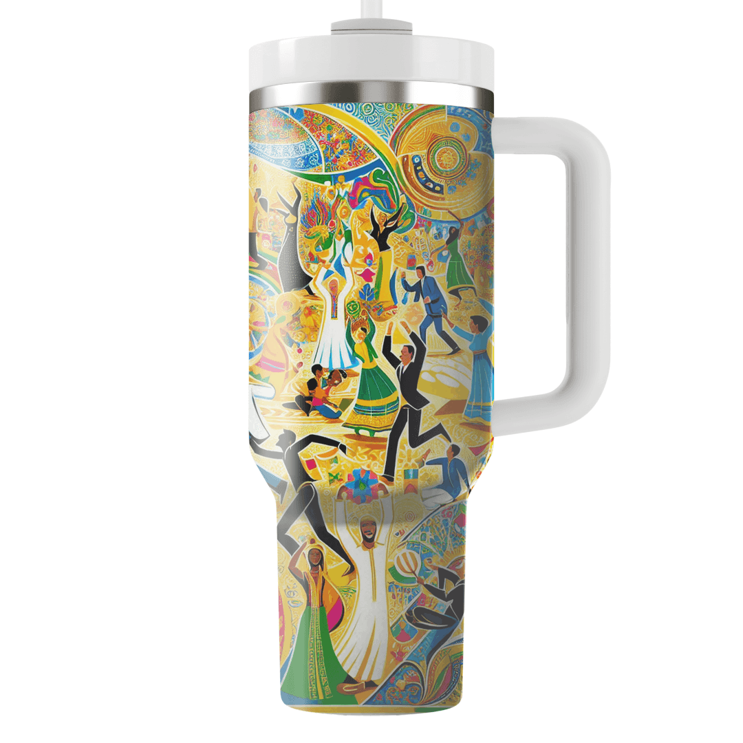 Reflections Of Culture - International Day Of Happiness  Custom Tumblers