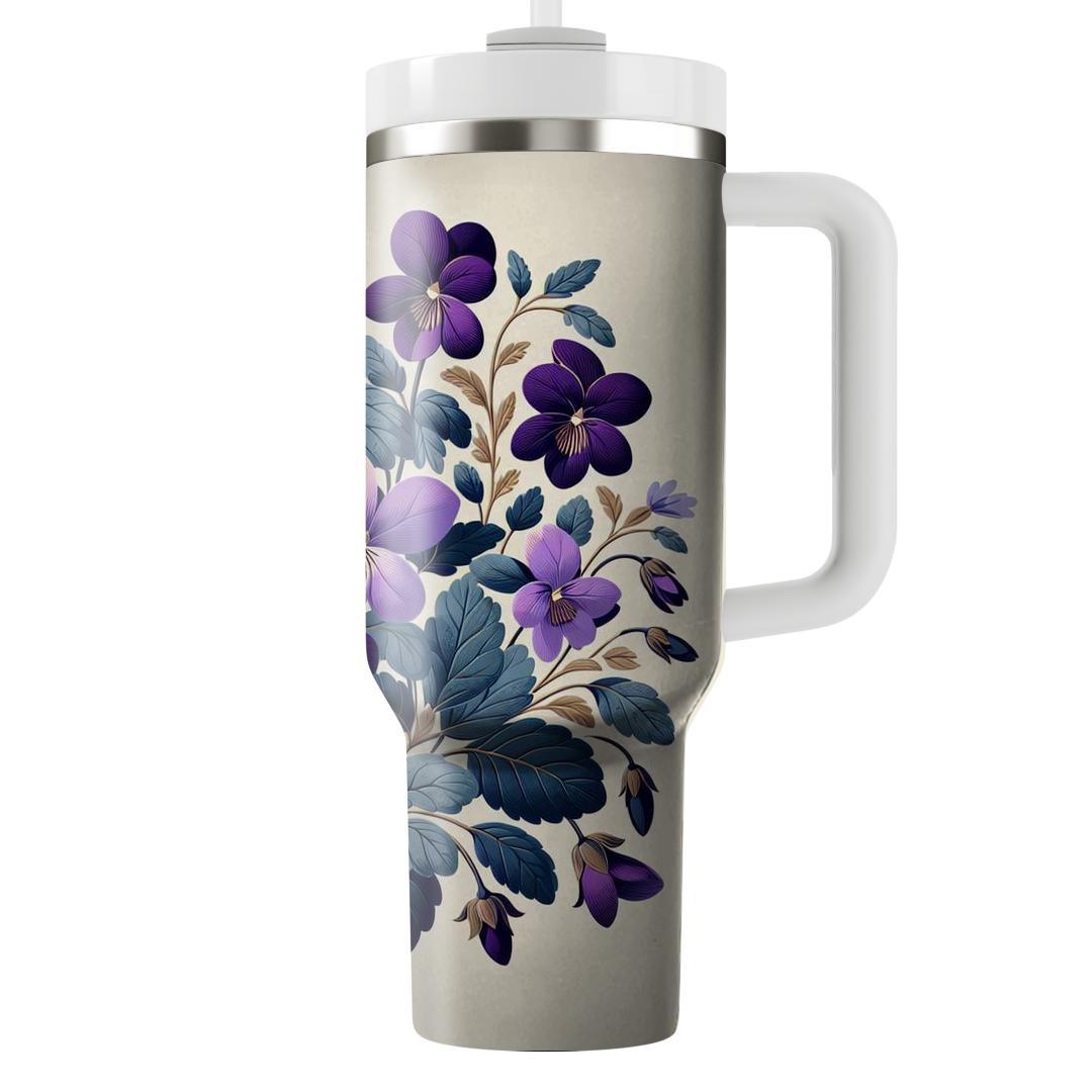 Vintage Violet  Tumblers For Gifts