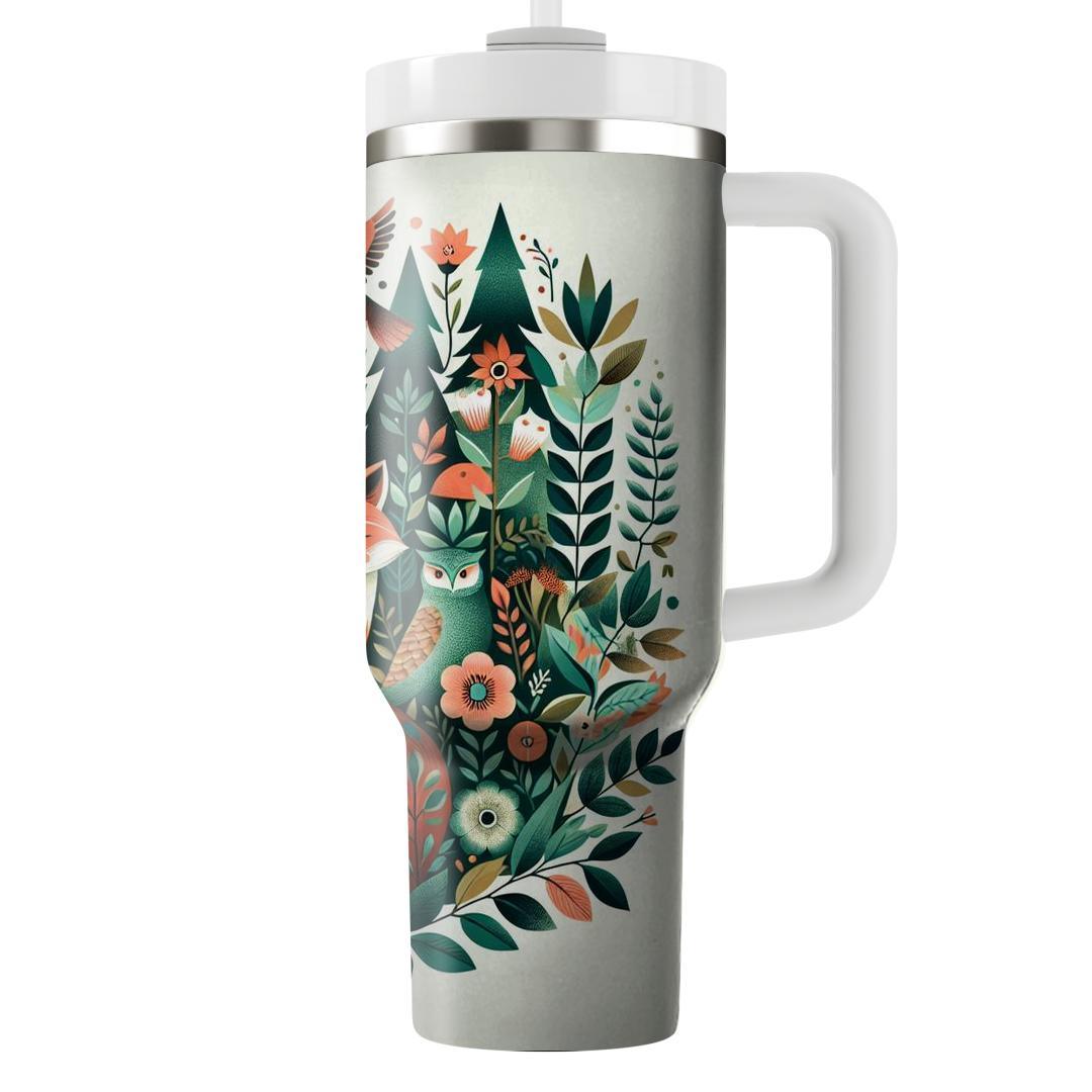 Mystical Forest Creatures  Personalized Tumblers