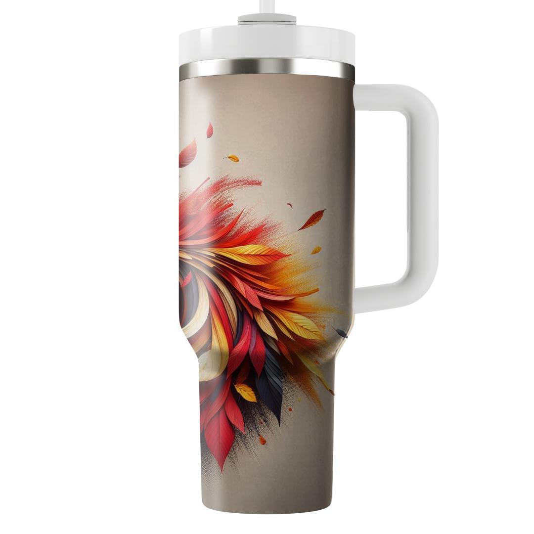 Autumn Leaf Adventure  Travel Tumblers