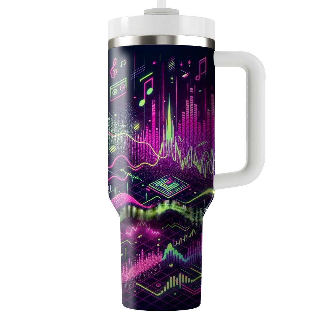 Synthpop Rhythm  Decorative Tumblers