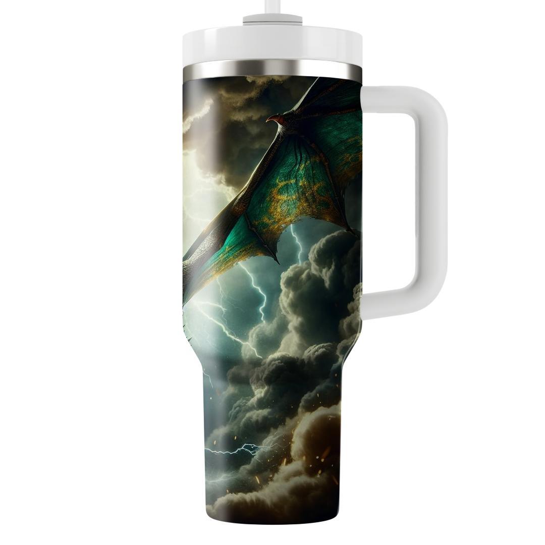 Mystic Dragon's Flight  Tumblers With Lids