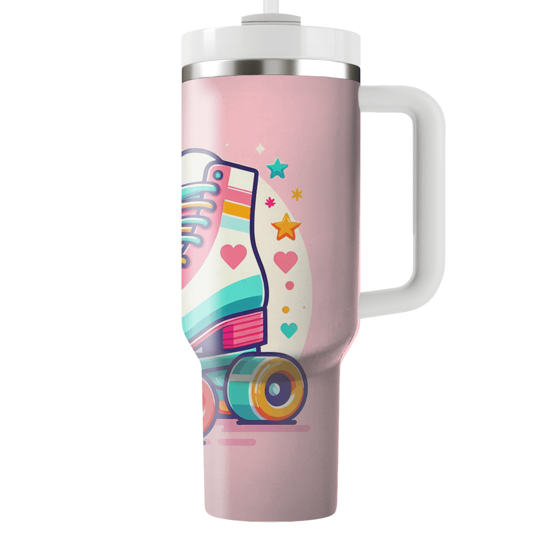 Retro Roller Skates  Tumbler Cups