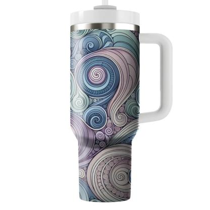 Ethereal Tie-dye Swirl  Tumbler Cups