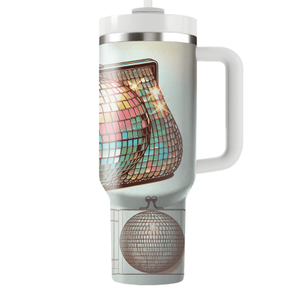 Bubbly Disco Ball Clutch Custom Tumblers