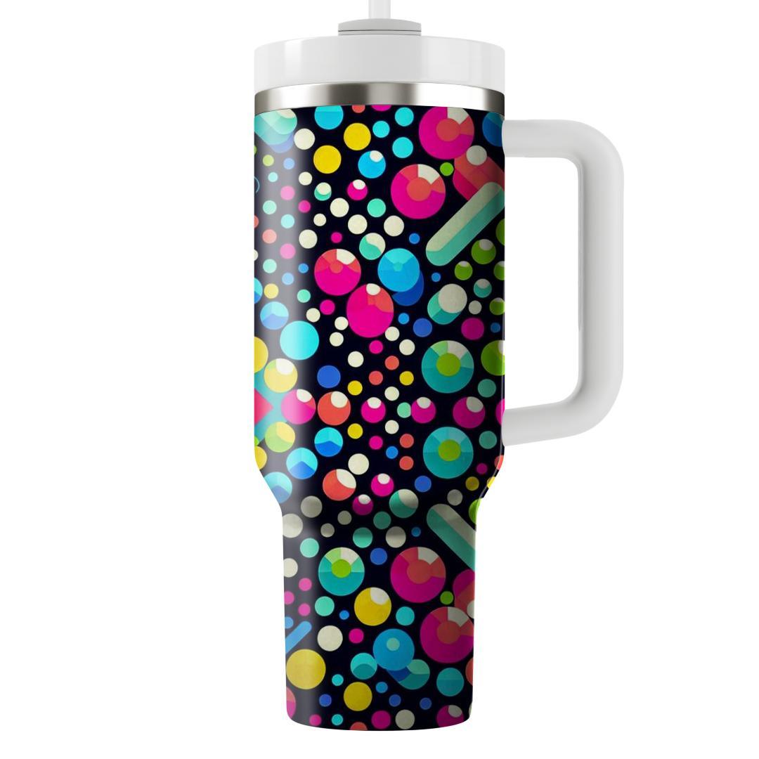  Dot Matrix  Tumblers With Lids