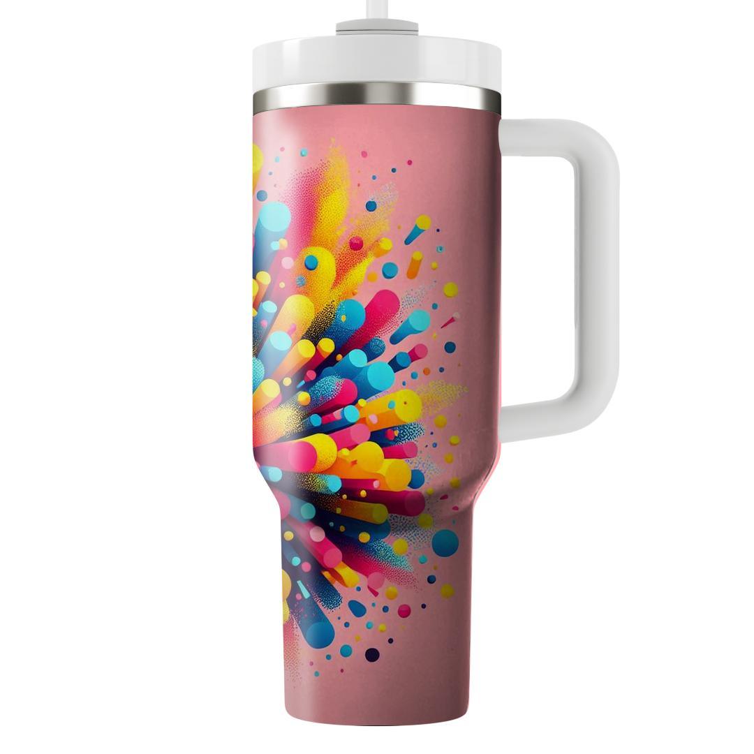 Lively Confetti Burst  Tumbler Cups