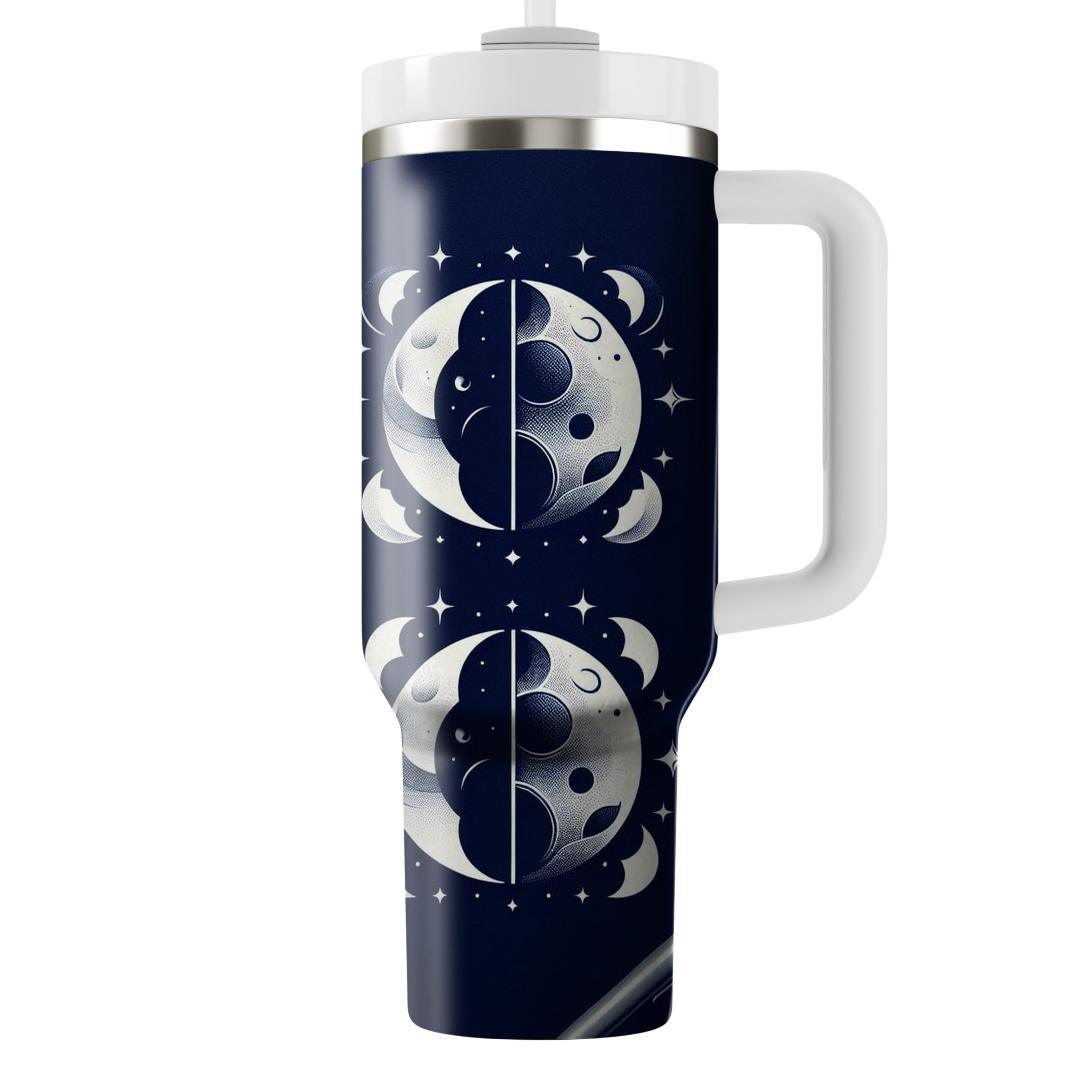 Celestial Moon Phase  Tumblers With Lids
