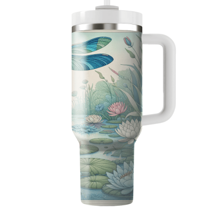 Enchanting Dragonfly Dance  Tumblers With Lids